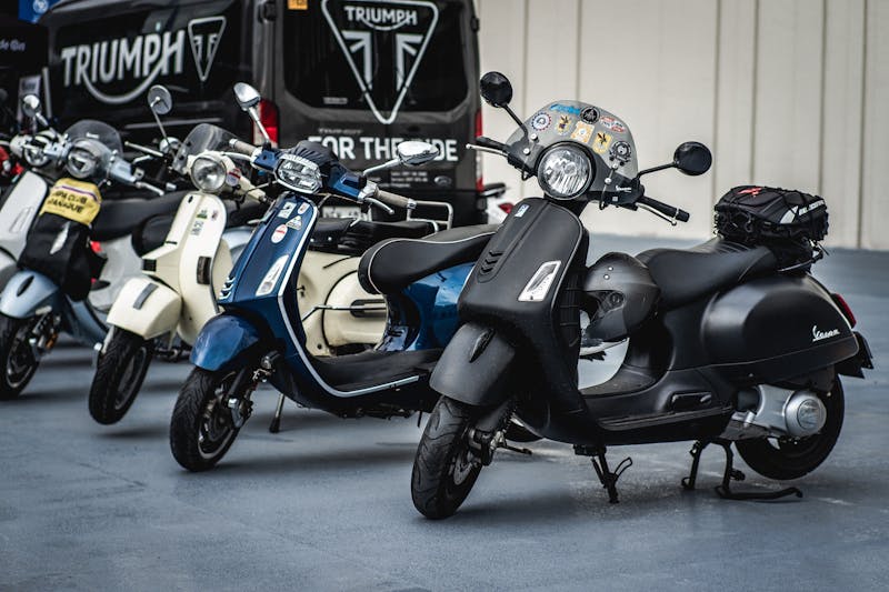 Transport moto et scooter à bord du ferry